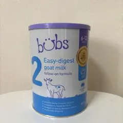 【新品未開封】バブズ bubs ヤギ ステップ1 Bubs（バブズ）ヤギ・ゴートミルク ステップ1（0～6カ月）小缶 400g