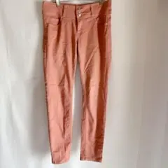 【WAX JEAN】ハイウエスト スキニーパンツ モーヴピンク USAブランド