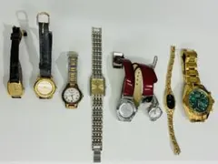 腕時計8点電池切れ、ジャンク品まとめ売り　保証なし返品不可