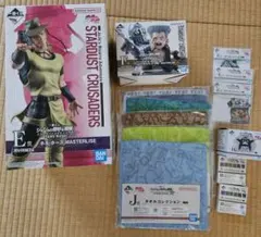 一番くじ　ジョジョの奇妙な冒険　ポルナレフ　 ホルホース　 +下位賞　セット