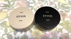 ETVOS ナイトミネラルファンデ&マットスムースミネラルファンデ