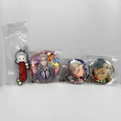 あんスタ Eden Adam 乱凪砂 缶バッジ ラバーストラップ 4点セット