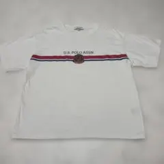 U.S.POLO ASSN. ロゴプリント 半袖Tシャツ M 화이트