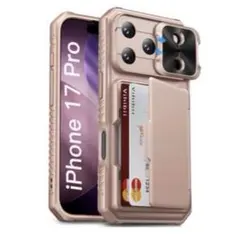 Vihibii iPhone 17 Pro 用ケース （ローズゴールド）