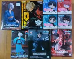 るろうに剣心など　プライズフィギュア　９体セット
