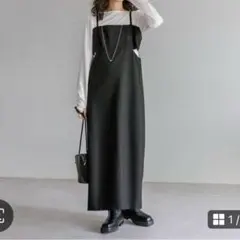 mystic サイドスリットキャミワンピース