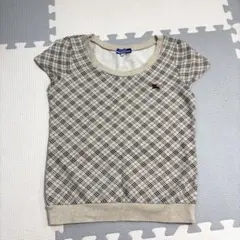 バーバリーブルーレーベル Tシャツ トップス ノバチェック 38 半袖