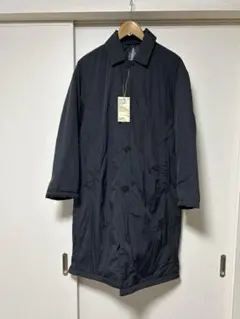 無印良品　ステンカラーコート 紳士 黒 M