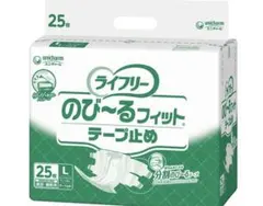 ユニチャーム　ライフリー のび〜るフィット テープ止め L 25枚4袋のサムネイル