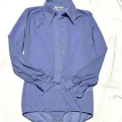 美品　Wacoal ワコール　ボディウェア　ブラウス　シャツ　Mサイズ　ブルー系のサムネイル