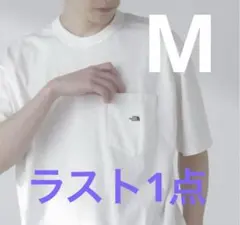 【新品】ノースフェイス　パープルレーベル　ポケットTシャツ　Mサイズ　白