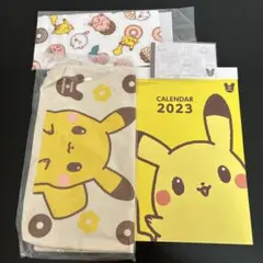 ミスタードーナツ福袋ポケモン　トートバック　ハンドタオル　メモ帳　セット　非売品