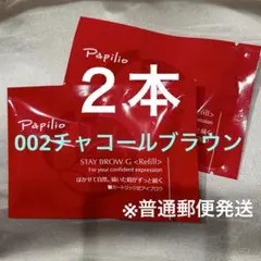 新品〈リフィル〉2本〈◾️ライト1本◇チャコール1本〉パピリオ
