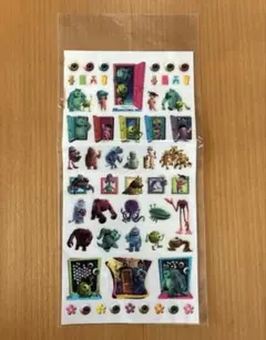 モンスターズ・インク キャラクターシール ディズニー 未使用開封済み 平成レトロ