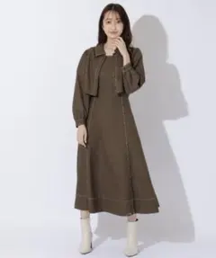 ウィルセレクション　WILLSELECTIONジャケット　ワンピ－ス　セット