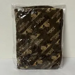 【三越】100周年 オリジナル 肩掛け ブランケット 三越ライオン ブラウン