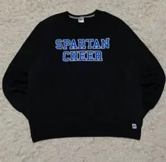 ラッセルアスレチック　SPARTAN CHEER 黒 スウェット