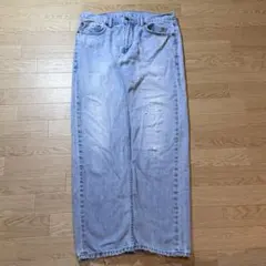 良雰囲気 リーバイス 505 デニムパンツ W33 L32 ライトブルー 古着