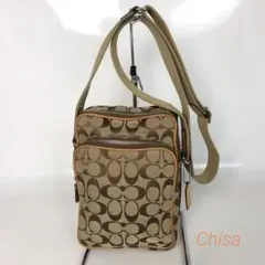 COACH コーチ シグネチャー ショルダーバッグ レディース ブランド