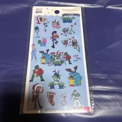 【新商品】ダイソー クリスマス ピクサー トイストーリー デザインシール 新品