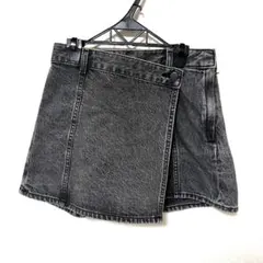 GU ジーユー　デニムラップスコート　パンツ