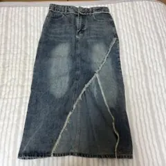 デニムスカート Mサイズ スリット