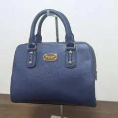 MICHAEL KORS ネイビー ハンドバッグ