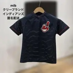 mlb クリープランド　インディアンズ　メッシュ　シャツ 140