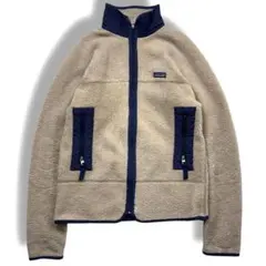 パタゴニア レトロX PEF 希少モデル USA製 フリース S ベージュ