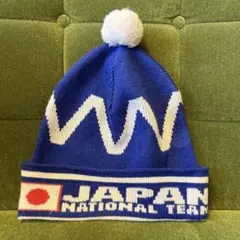 サッカー日本代表　ビーニー　ニット帽