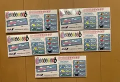 新品未開封　バーバパパ フライトタグ 5枚セット　ANAのサムネイル
