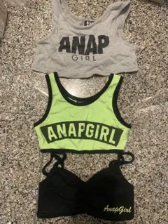 ANAP Girl ノースリーブブラトップ　3点セット