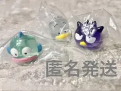 サンリオファッションリングジュエルクリア３個セット