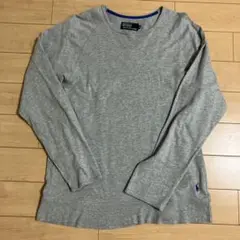 PolobyRalphLauren ラルフローレン　グレー長袖カットソー M