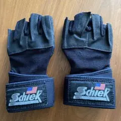 Schiek トレーニンググローブ　ブラック
