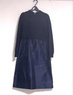 【新品未使用】DESIGNWORKS ニット 切替ワンピース