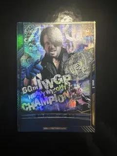 AJスタイルズ キングオブプロレスリング サイン 新日本プロレス wwe カード
