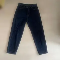 レディース デニムパンツ 濃紺　ユニクロ　UNIQLO 27インチ