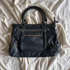 y2k グランジ　フリンジ　スタッズ　ハンドバッグ　ギャル　平成　アンティーク