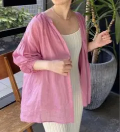 コラージュガリャルダガランテ ラミー2WAYシアーブラウス　ピンク