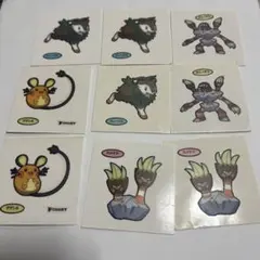 ポケモンデコキャラシール ダブリありまとめ売り