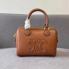 【お値下げ】✨ ブラウンレザーボストンバッグ