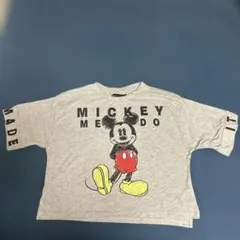 Bershka Disney ミッキー Tシャツ グレー XSのサムネイル