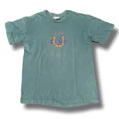 【90s・アメリカ製】半袖T AUTHENTIC ROCKIES グリーン