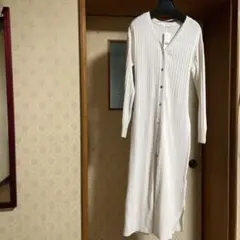 GU リブ2WAYロングカーディガン XS タグ付き