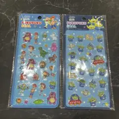 【新品✨】トイ・ストーリー ぷくぷくシール 2シートセット