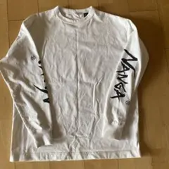 NANGA ホワイト 長袖カットソー Mのサムネイル