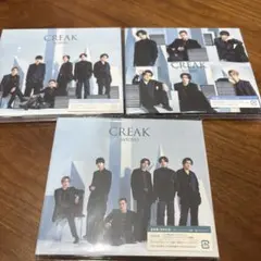 SixTONES CREAK 初回盤A 初回盤B 通常盤 3形態セット