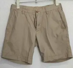 POLO RALPH LAUREN ベージュ ピマコットン ショートパンツ 30
