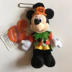 2013ディズニーランドハロウィンミッキーぬいぐるみバッジ